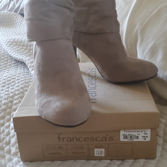 Ruched cuff booties - Picture 2 of 2